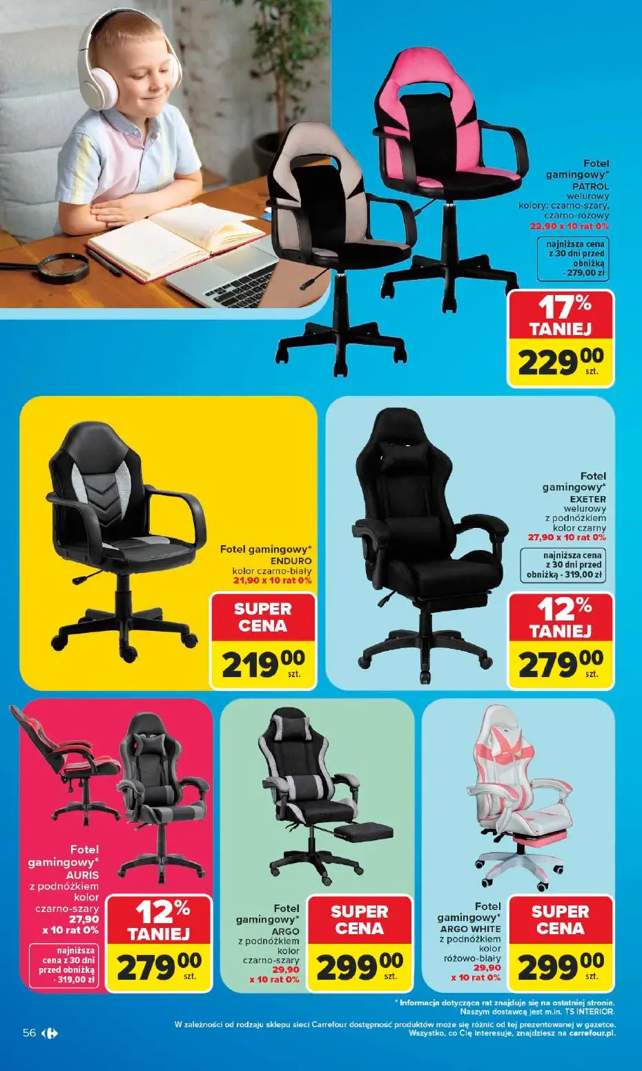 gazetka promocyjna Carrefour Szkoła nowy sezon - Strona 56