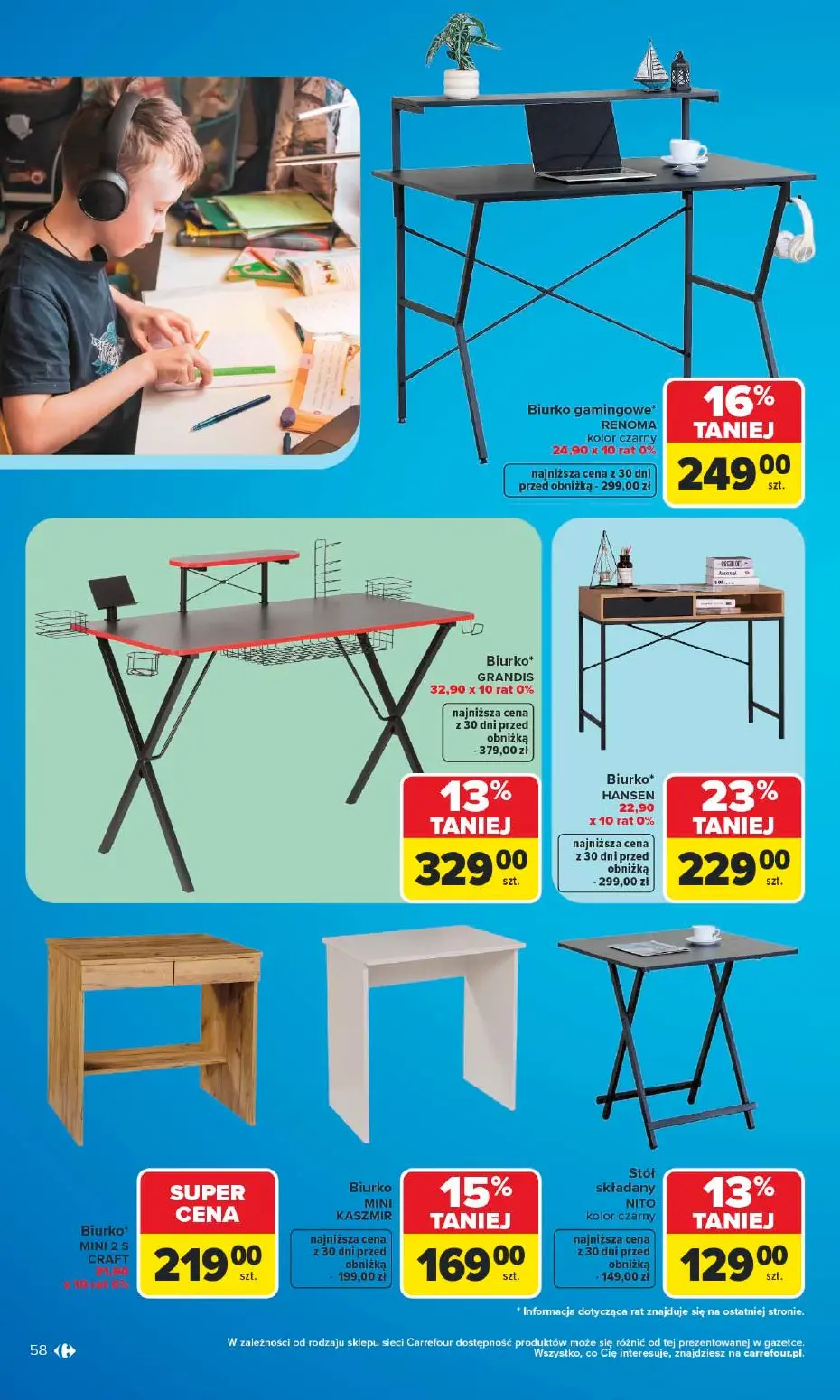 gazetka promocyjna Carrefour Szkoła nowy sezon - Strona 58