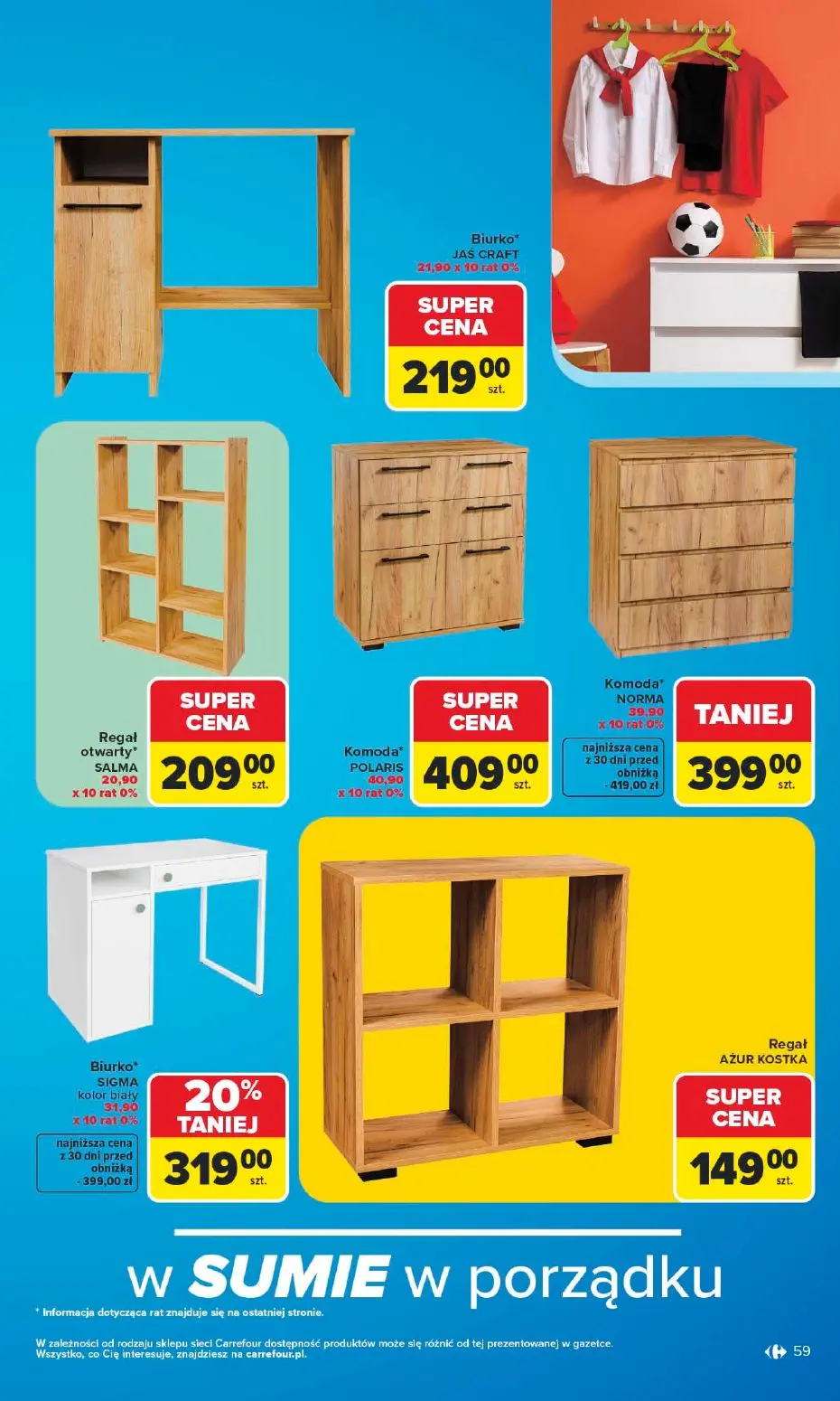 gazetka promocyjna Carrefour Szkoła nowy sezon - Strona 59