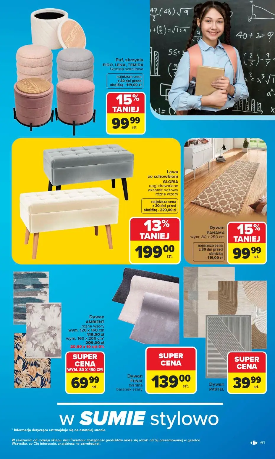 gazetka promocyjna Carrefour Szkoła nowy sezon - Strona 61