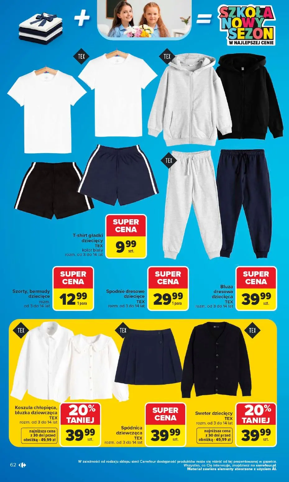 gazetka promocyjna Carrefour Szkoła nowy sezon - Strona 62
