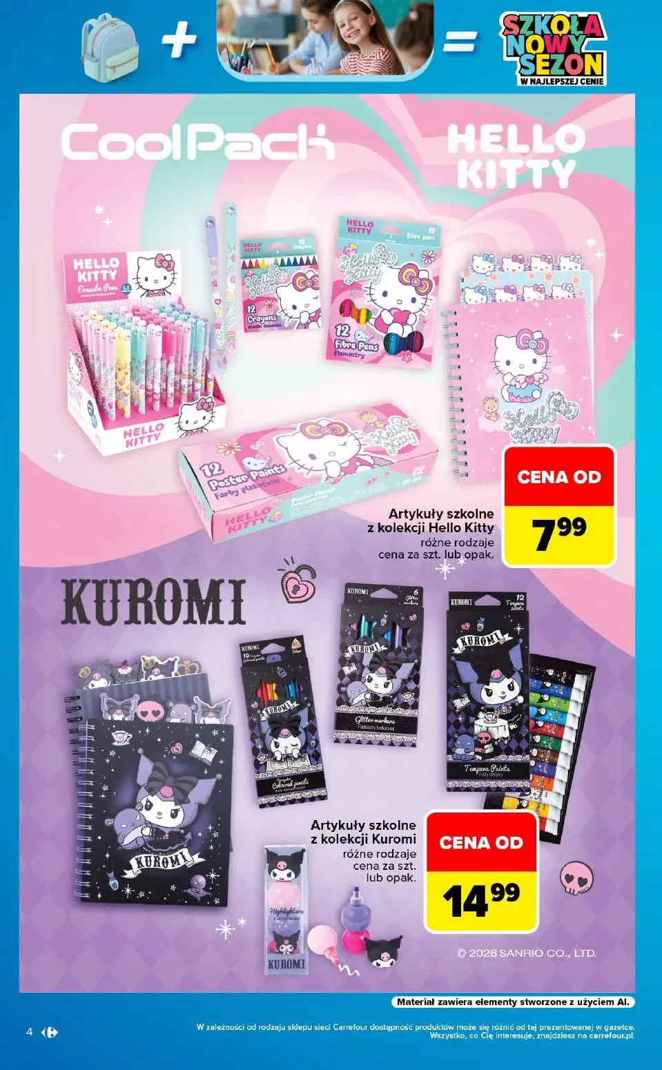 gazetka promocyjna Carrefour Market Szkoła nowy sezon - Strona 4