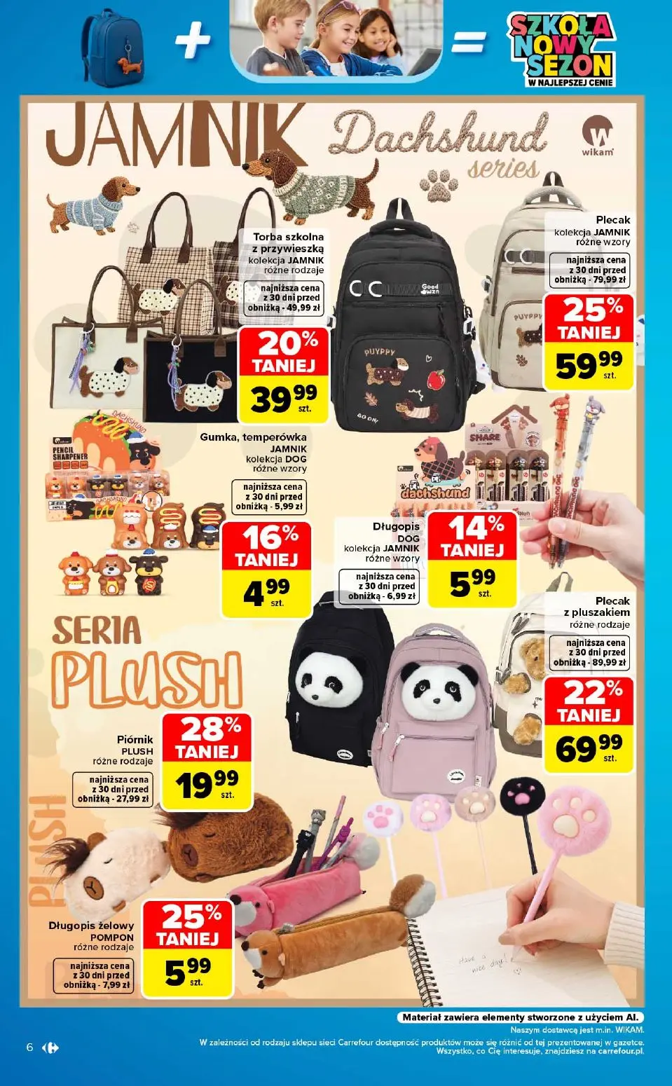 gazetka promocyjna Carrefour Market Szkoła nowy sezon - Strona 6