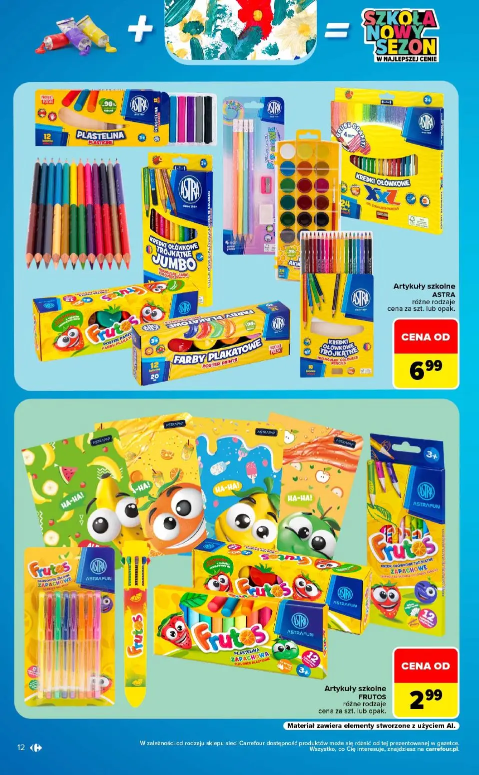 gazetka promocyjna Carrefour Market Szkoła nowy sezon - Strona 12