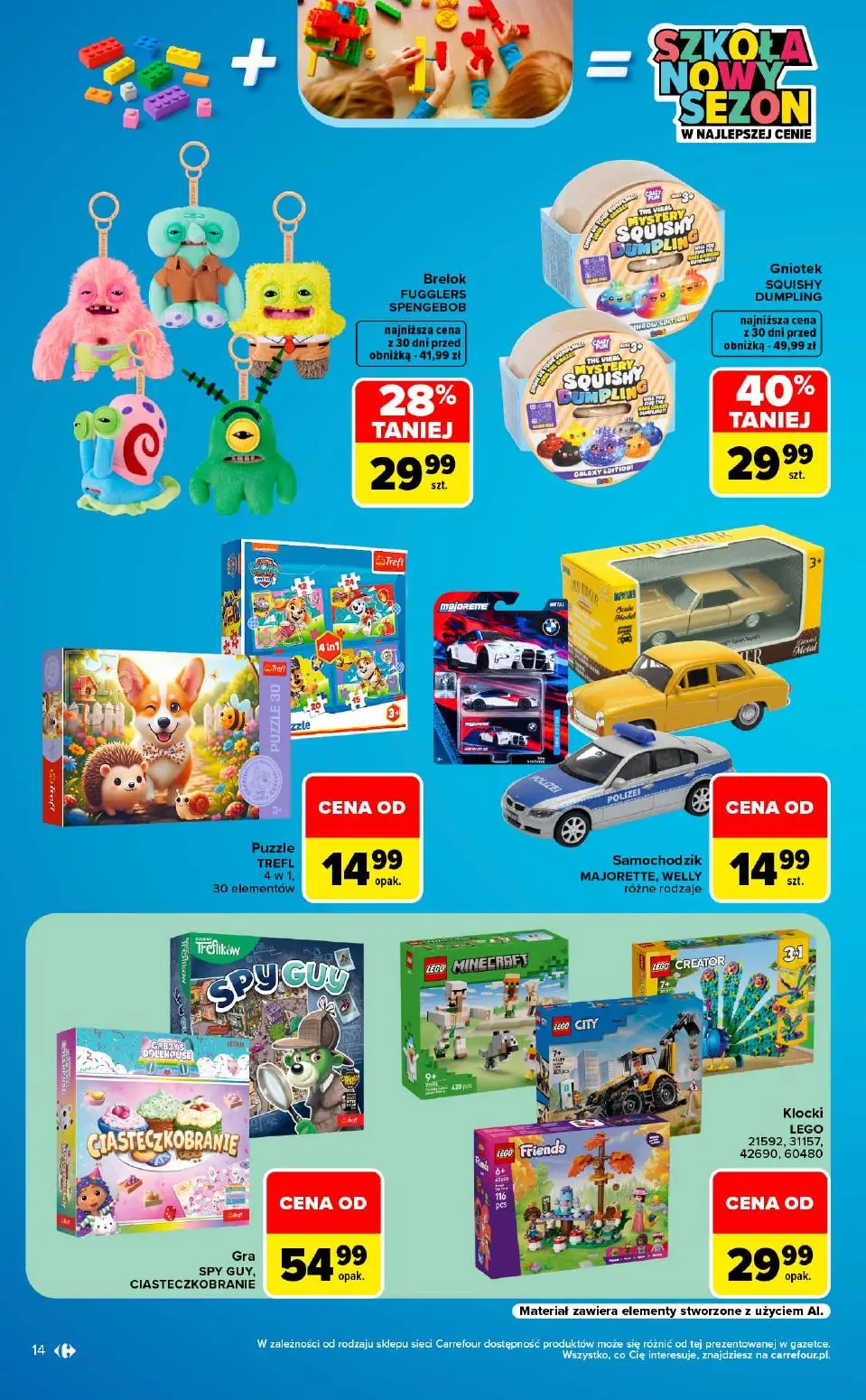 gazetka promocyjna Carrefour Market Szkoła nowy sezon - Strona 14
