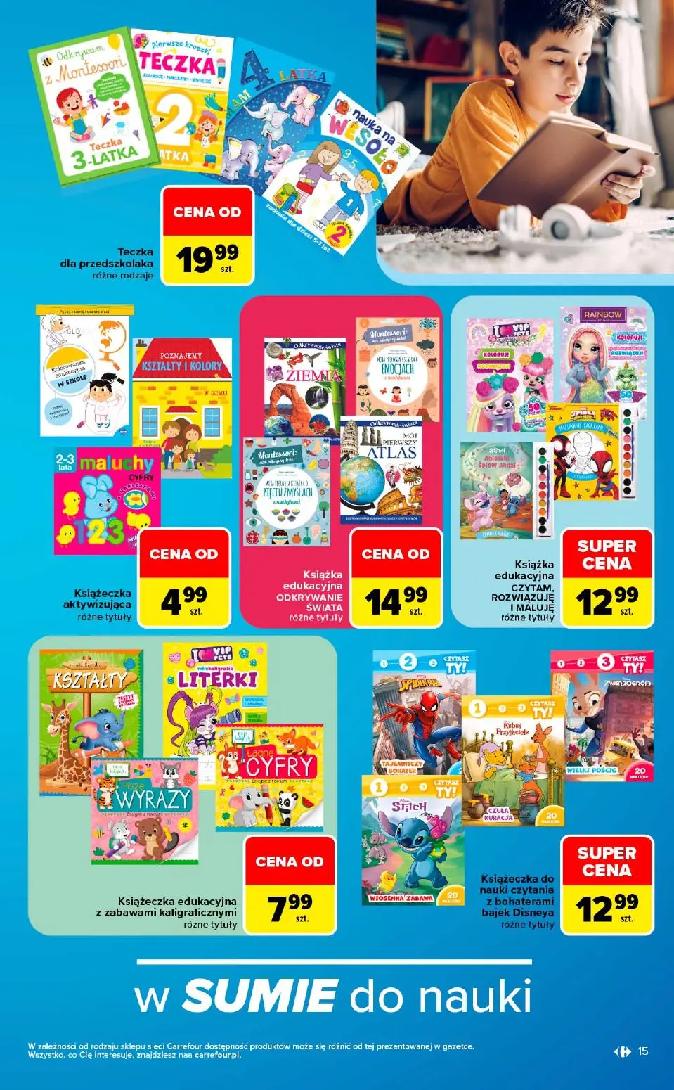gazetka promocyjna Carrefour Market Szkoła nowy sezon - Strona 15
