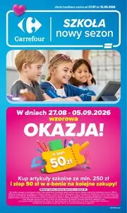 Gazetka promocyjna Carrefour, ważna od 2026-08-27 do 2026-09-12.