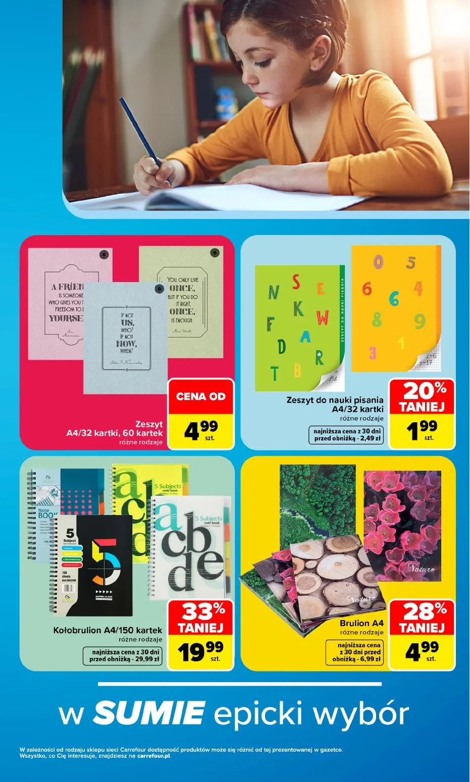 gazetka promocyjna Carrefour Wzorowa okazja do szkoły - Strona 5
