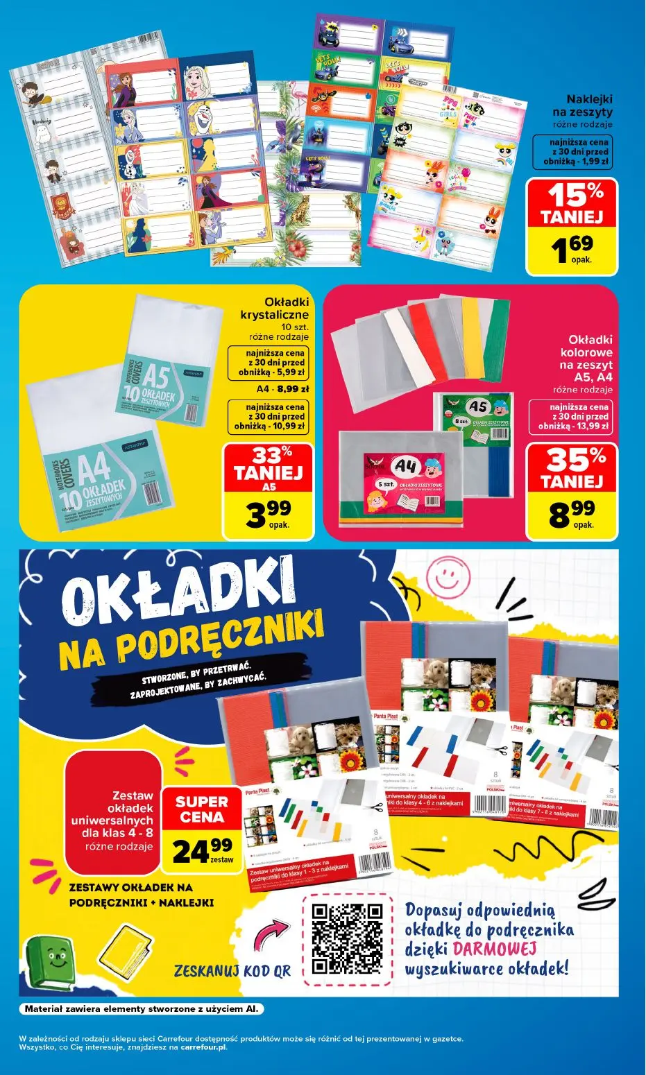 gazetka promocyjna Carrefour Wzorowa okazja do szkoły - Strona 7