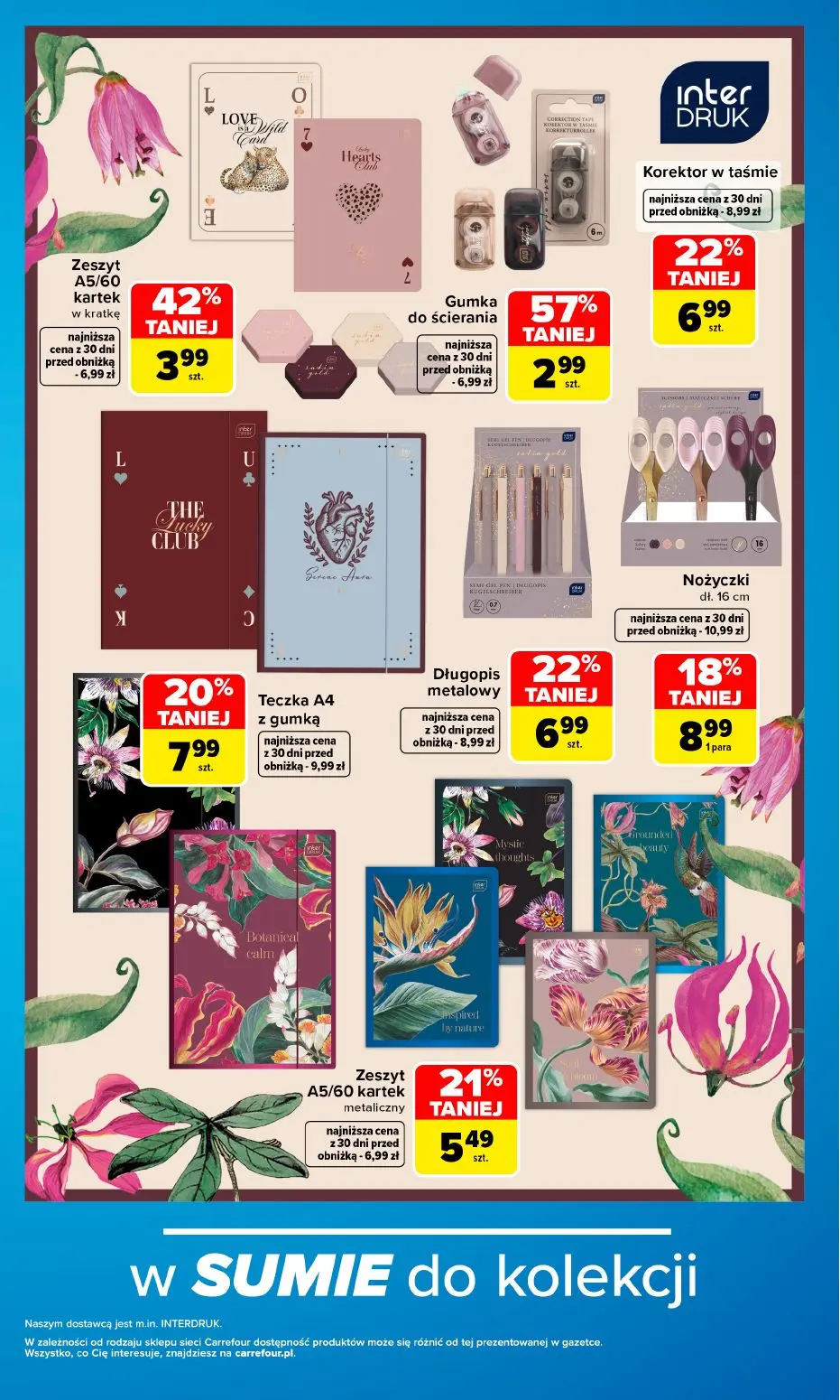 gazetka promocyjna Carrefour Wzorowa okazja do szkoły - Strona 9