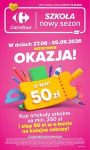 Gazetka promocyjna Carrefour, ważna od 2026-08-27 do 2026-09-12.