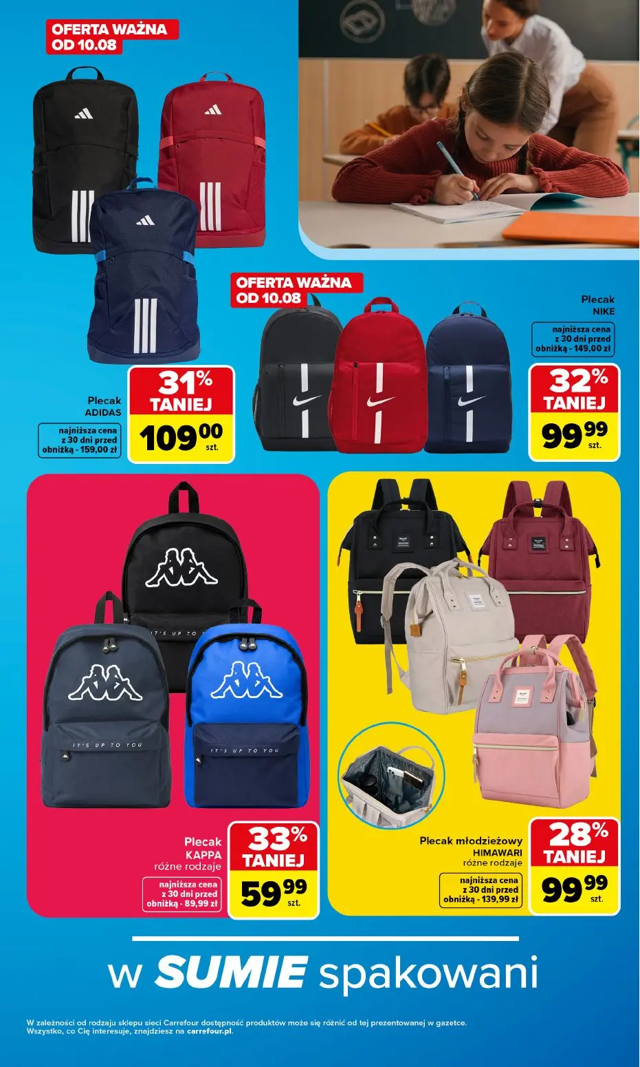 gazetka promocyjna Carrefour Plecaki i piórniki - Strona 11