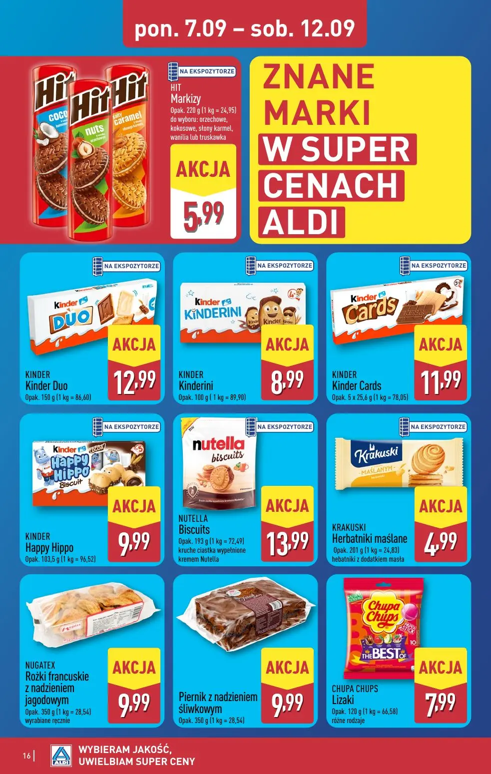 gazetka promocyjna ALDI Wybieram ALDI 🛒 - Strona 16
