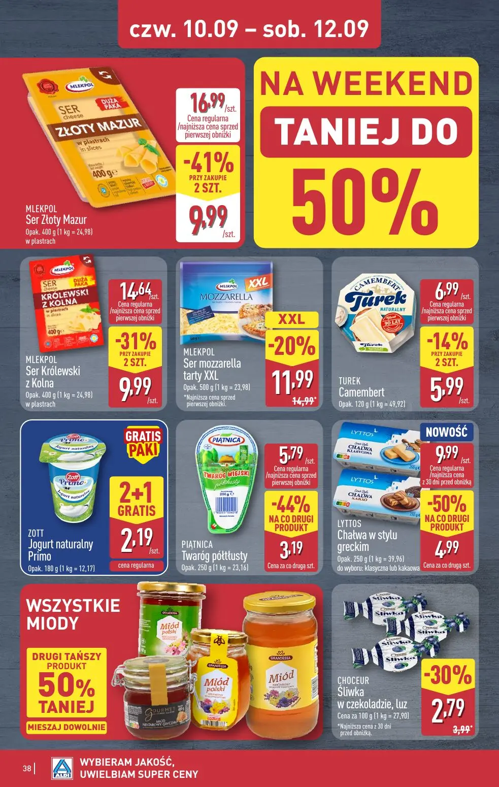 gazetka promocyjna ALDI Wybieram ALDI 🛒 - Strona 38