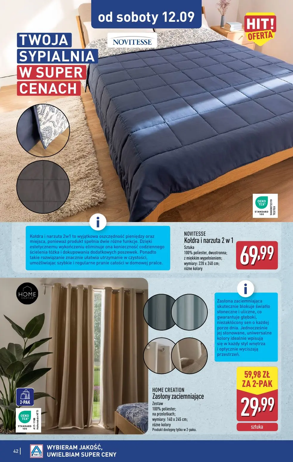 gazetka promocyjna ALDI Wybieram ALDI 🛒 - Strona 42