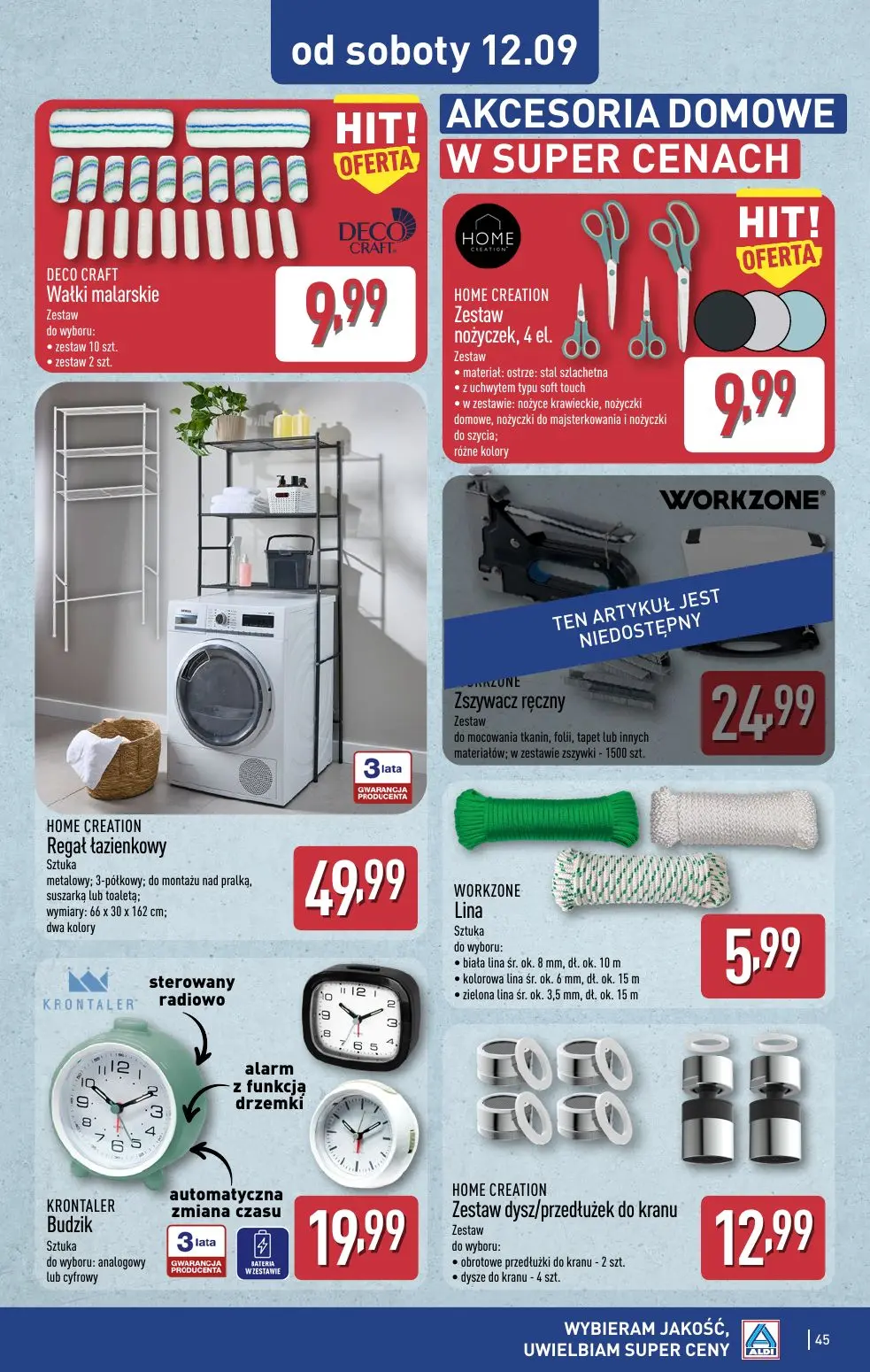 gazetka promocyjna ALDI Wybieram ALDI 🛒 - Strona 45