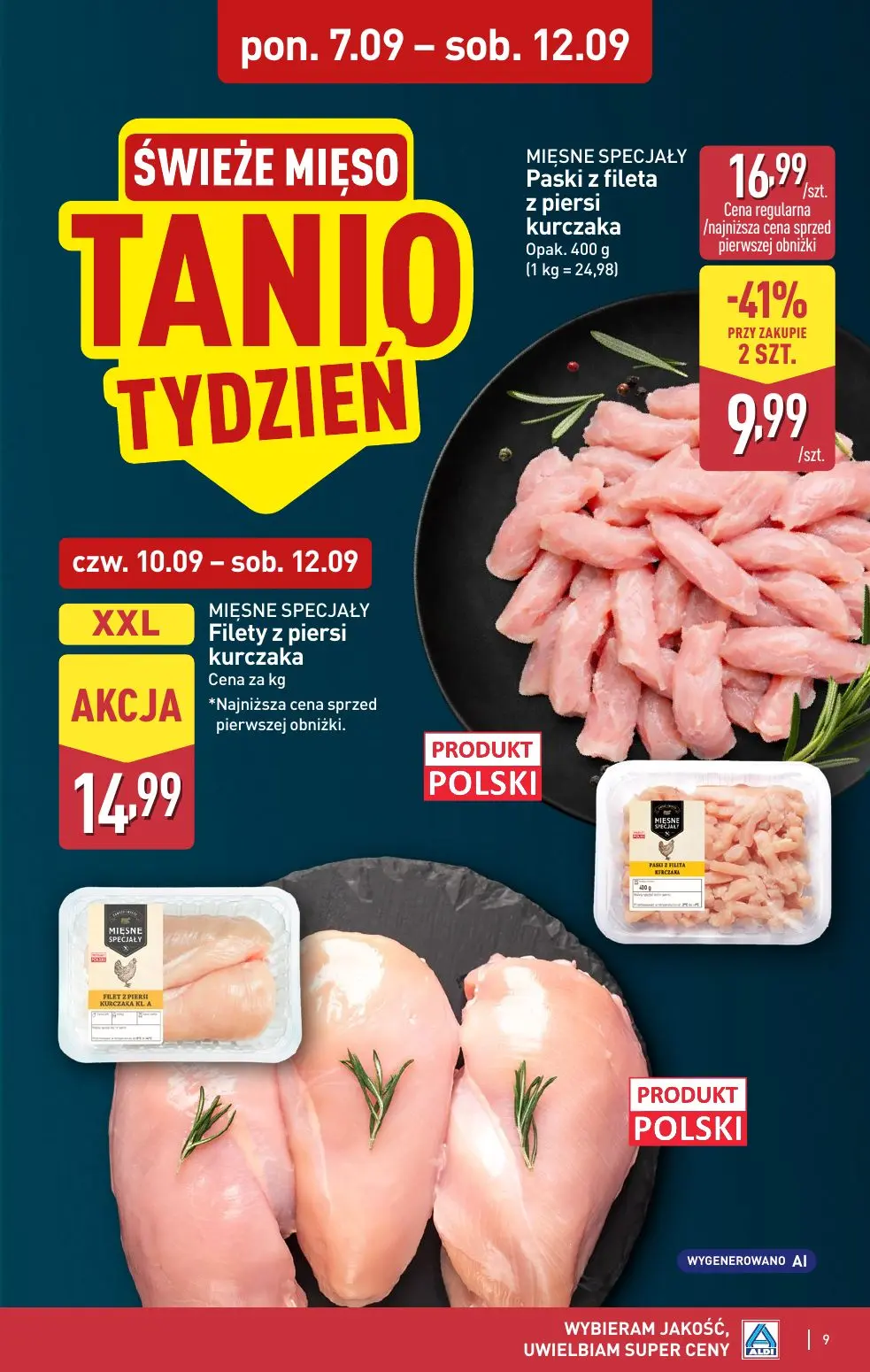 gazetka promocyjna ALDI Wybieram ALDI 🛒 - Strona 9