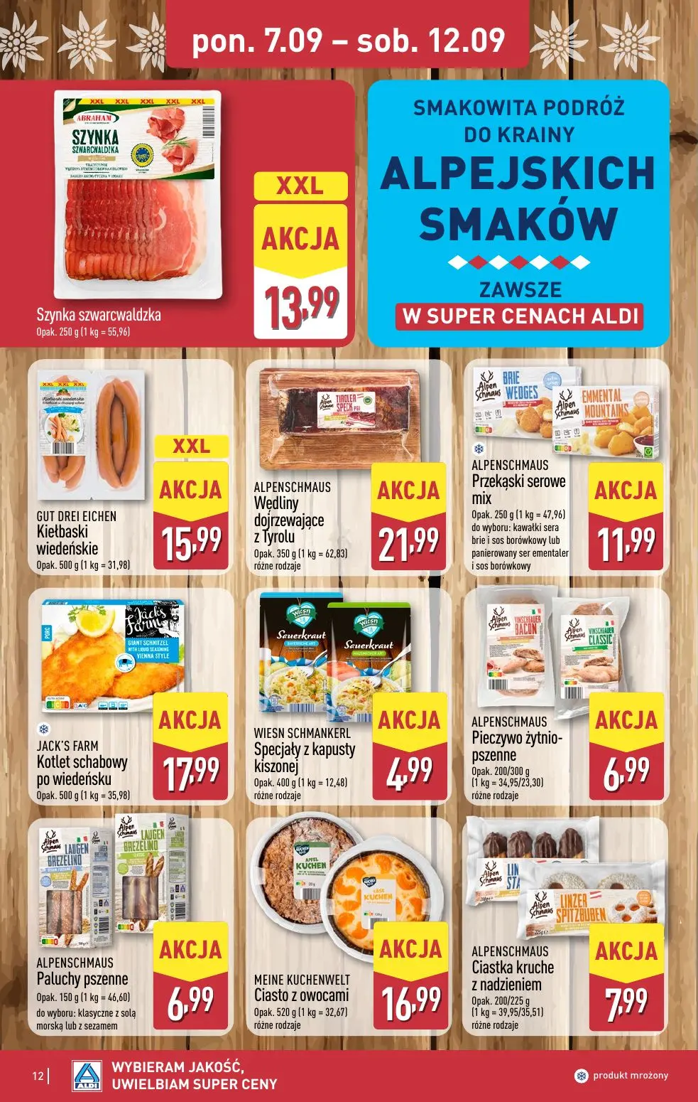gazetka promocyjna ALDI Wybieram ALDI 🛒 - Strona 12
