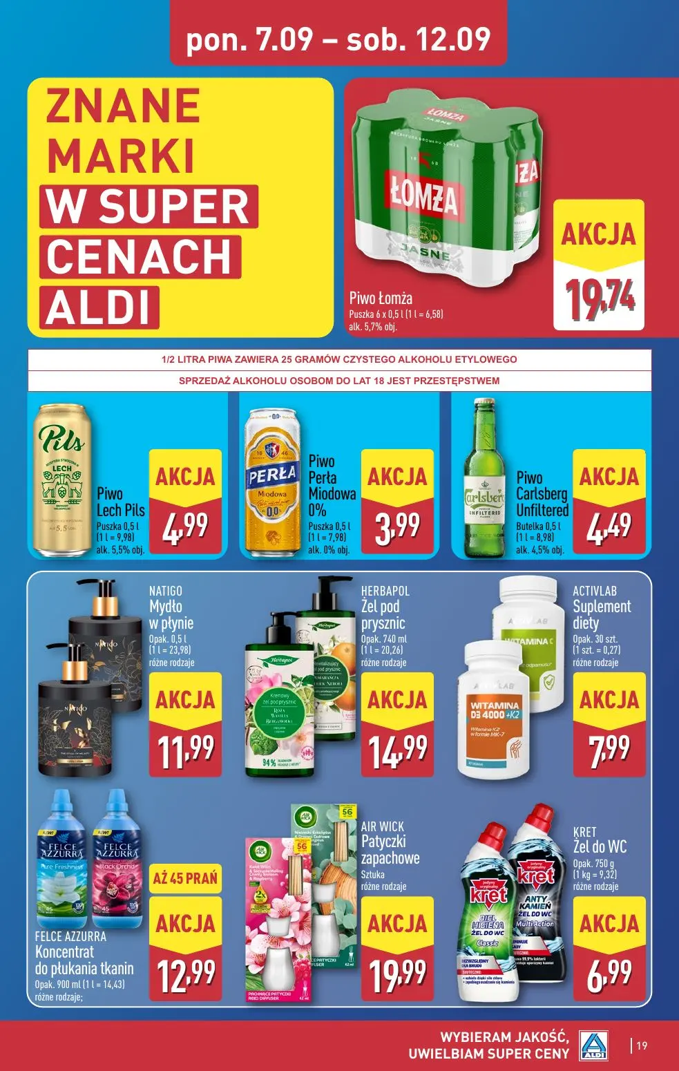 gazetka promocyjna ALDI Wybieram ALDI 🛒 - Strona 19
