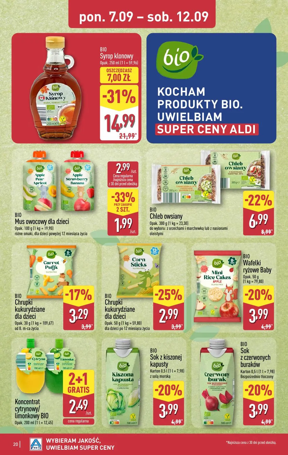 gazetka promocyjna ALDI Wybieram ALDI 🛒 - Strona 20
