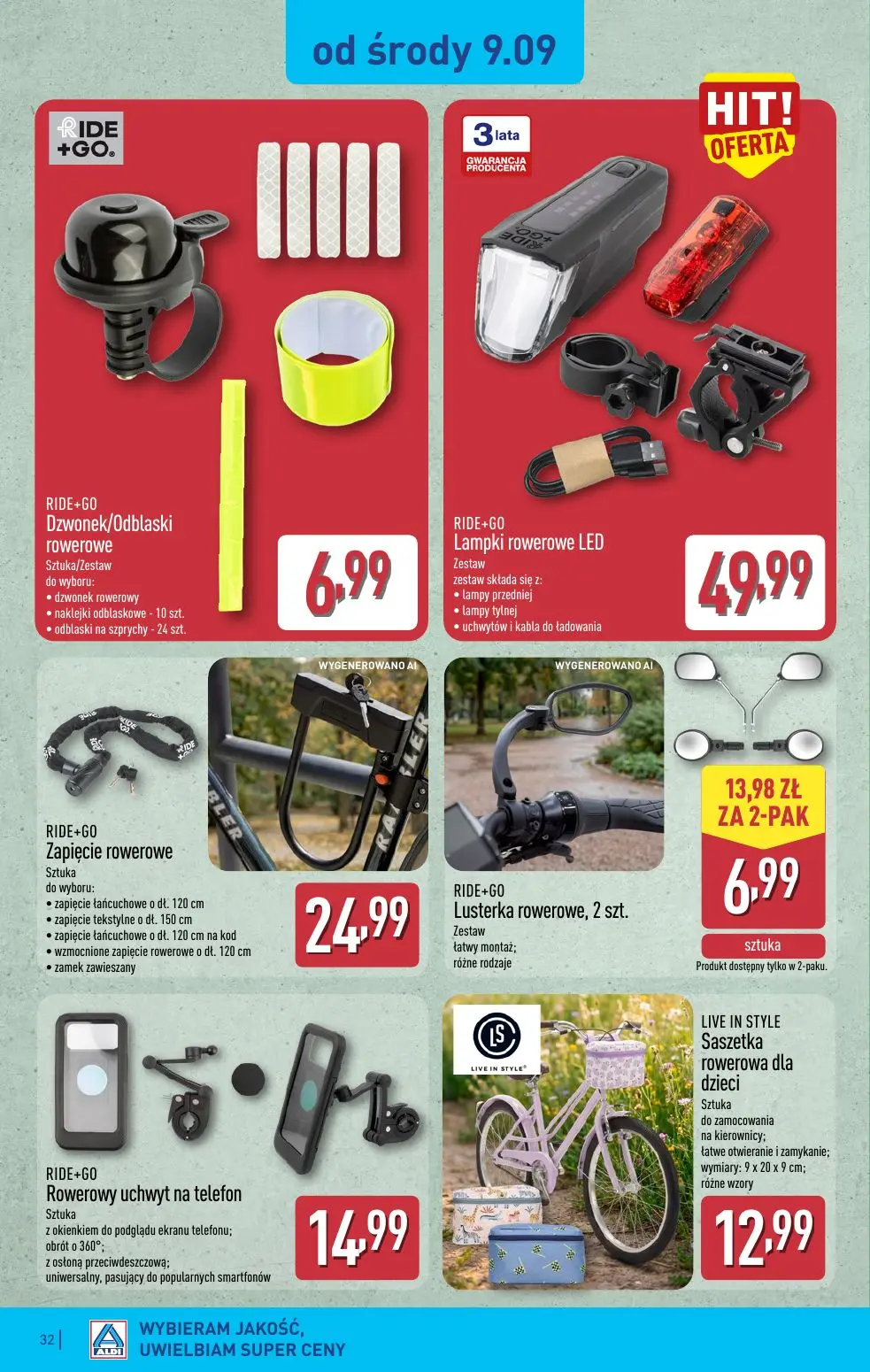 gazetka promocyjna ALDI Wybieram ALDI 🛒 - Strona 32