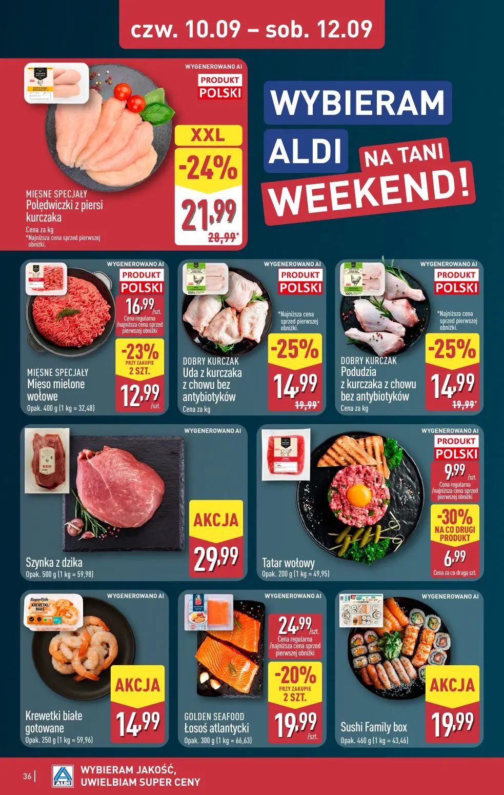 gazetka promocyjna ALDI Wybieram ALDI 🛒 - Strona 36