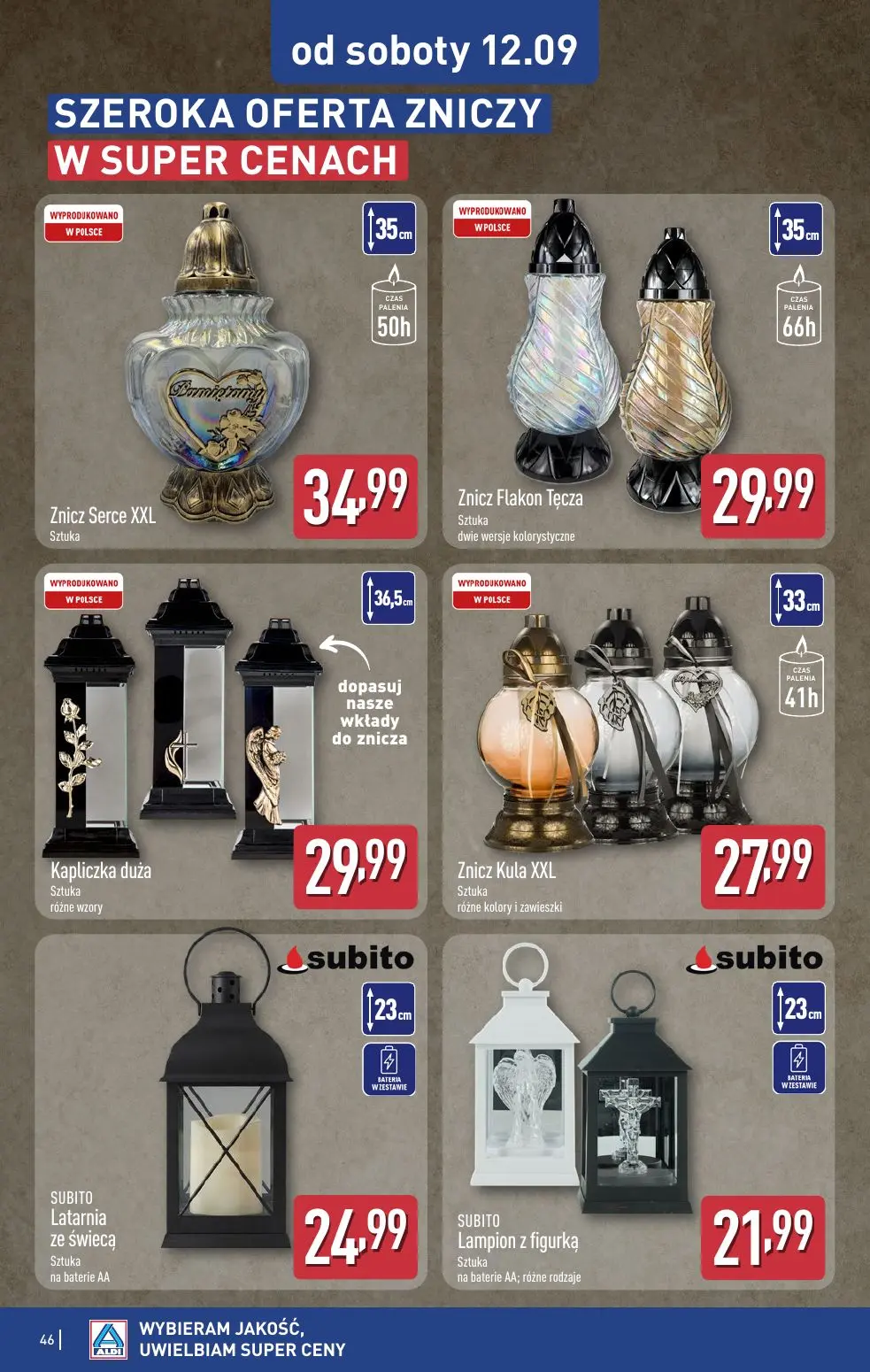 gazetka promocyjna ALDI Wybieram ALDI 🛒 - Strona 46