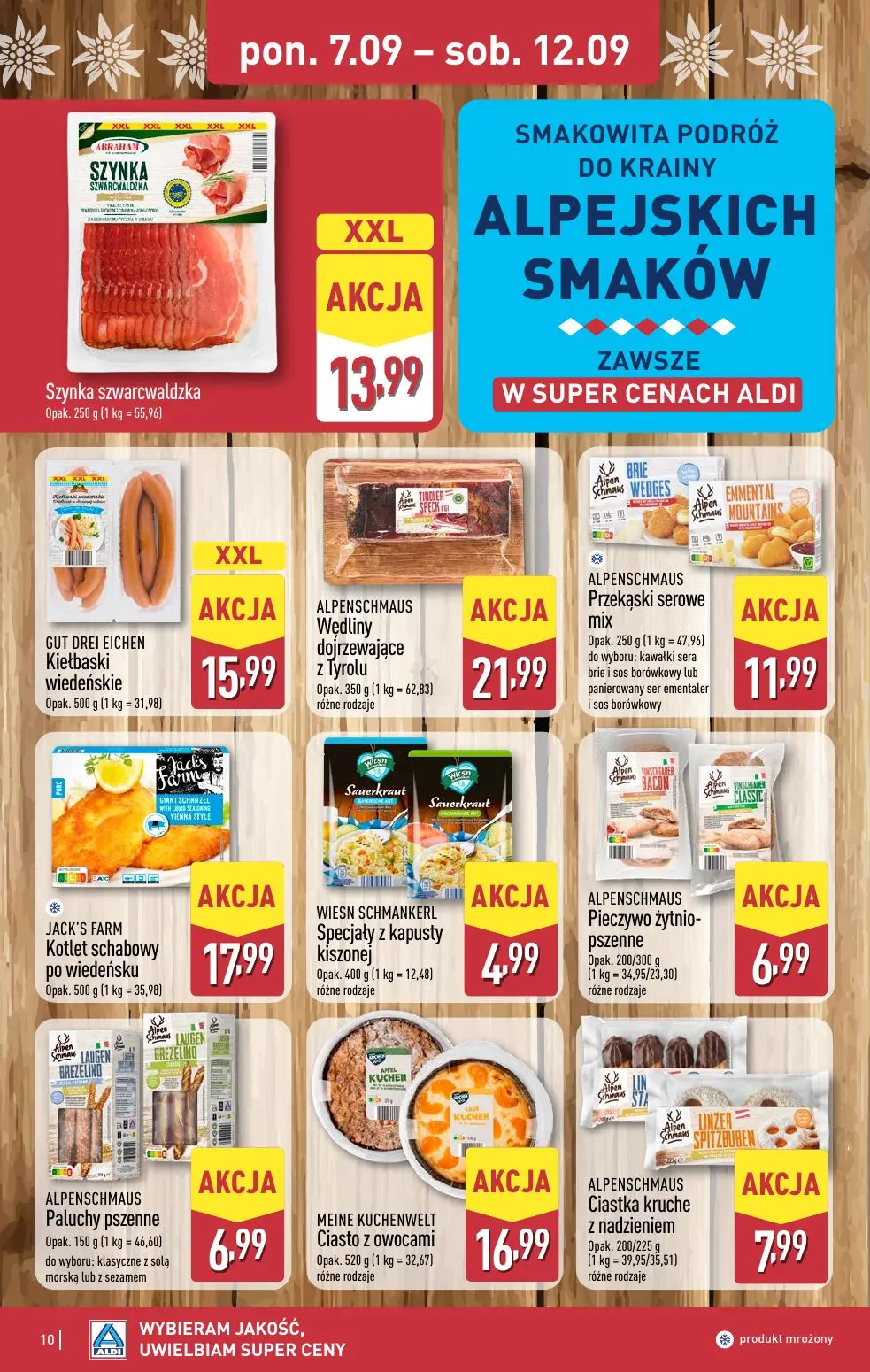 gazetka promocyjna ALDI Wybieram ALDI 🛒 - Strona 10
