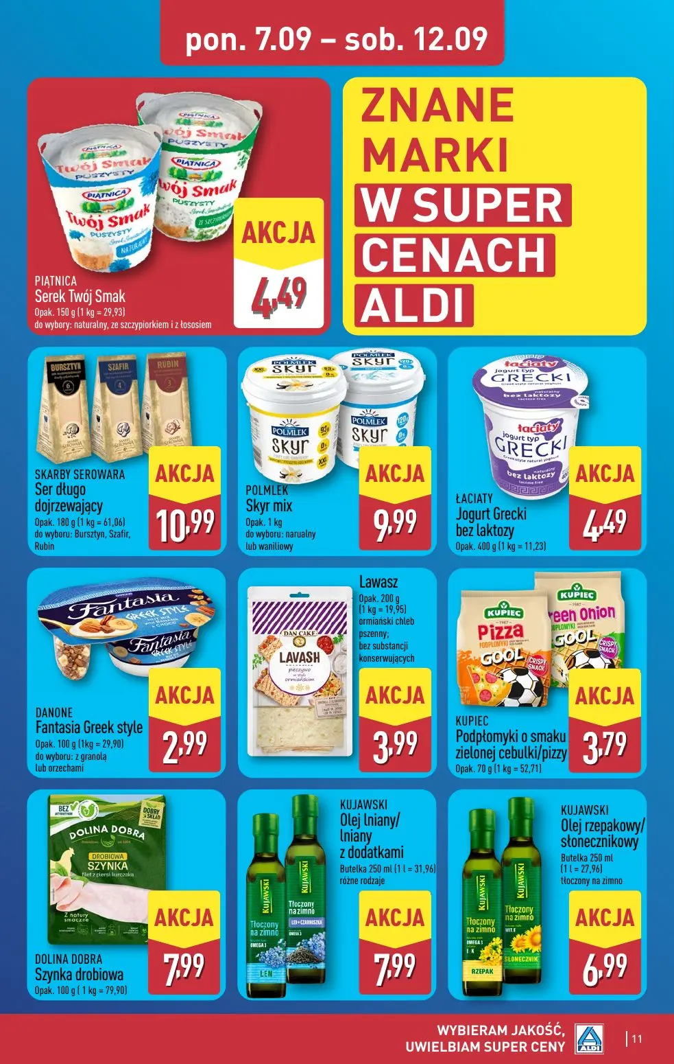 gazetka promocyjna ALDI Wybieram ALDI 🛒 - Strona 11