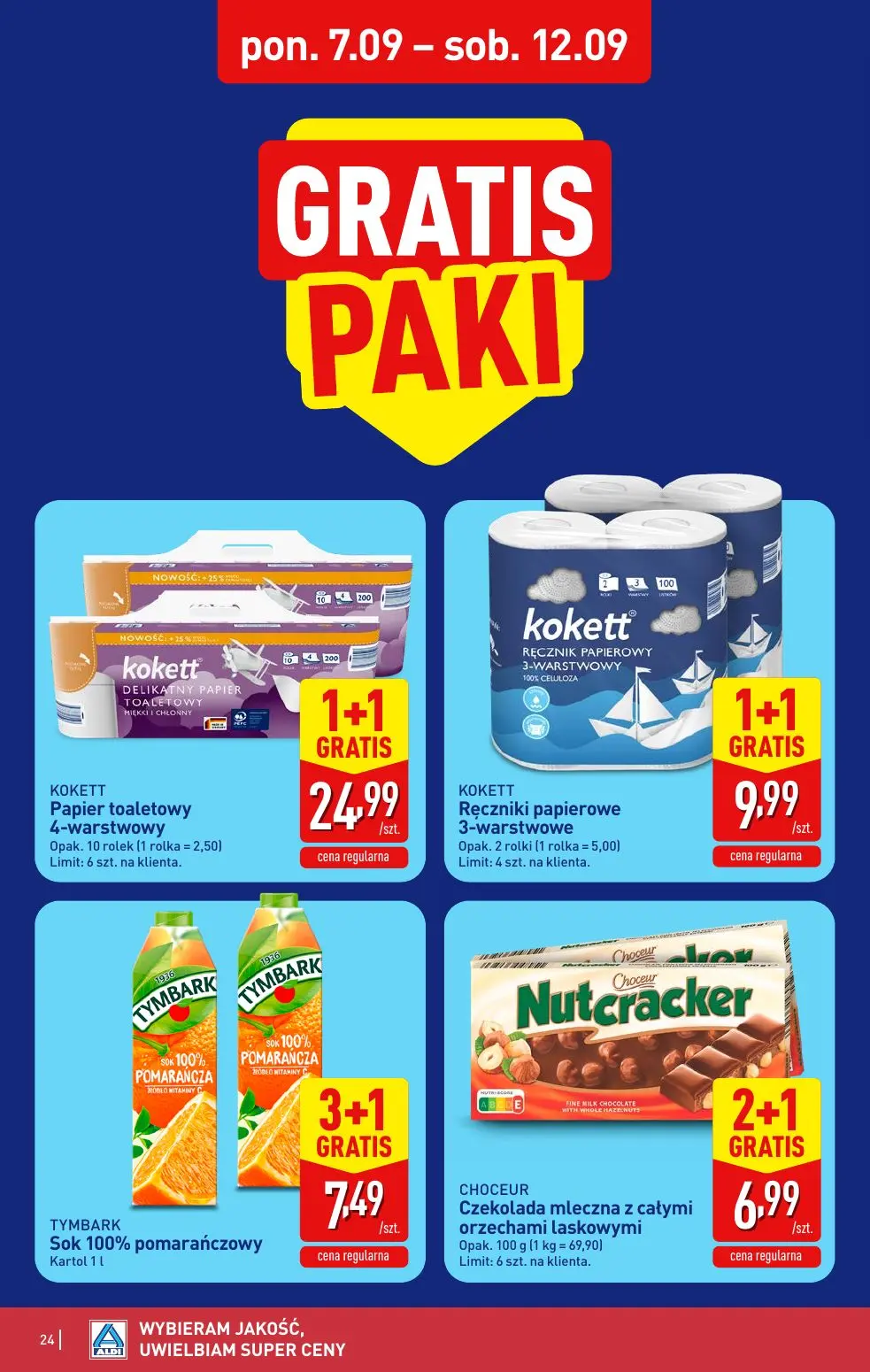gazetka promocyjna ALDI Wybieram ALDI 🛒 - Strona 24