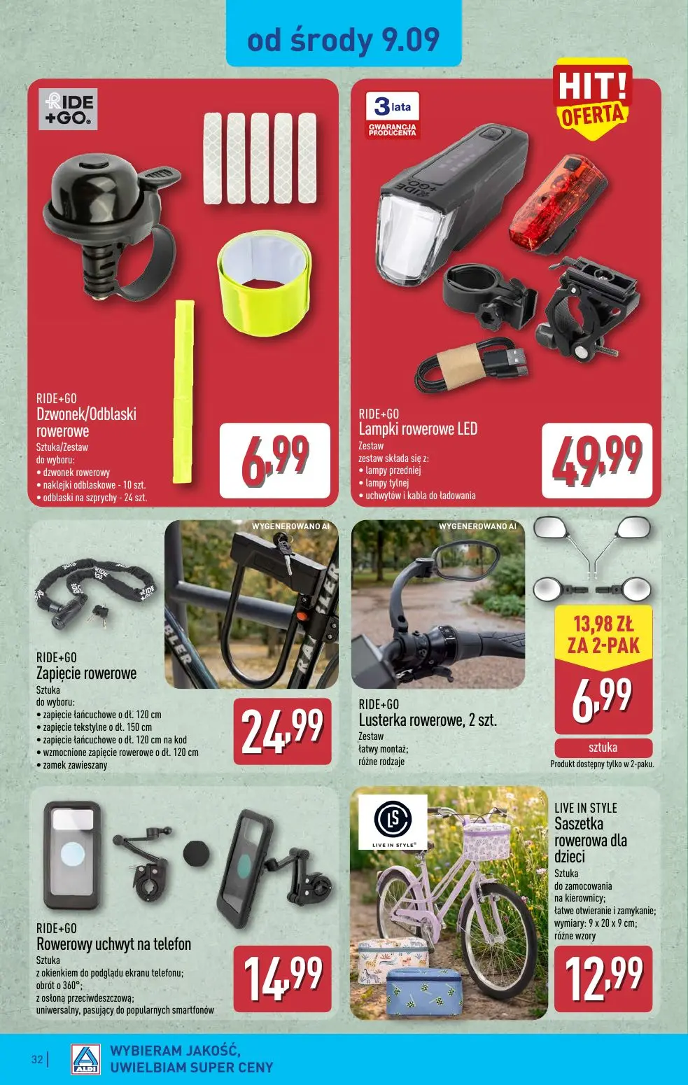 gazetka promocyjna ALDI Wybieram ALDI 🛒 - Strona 32