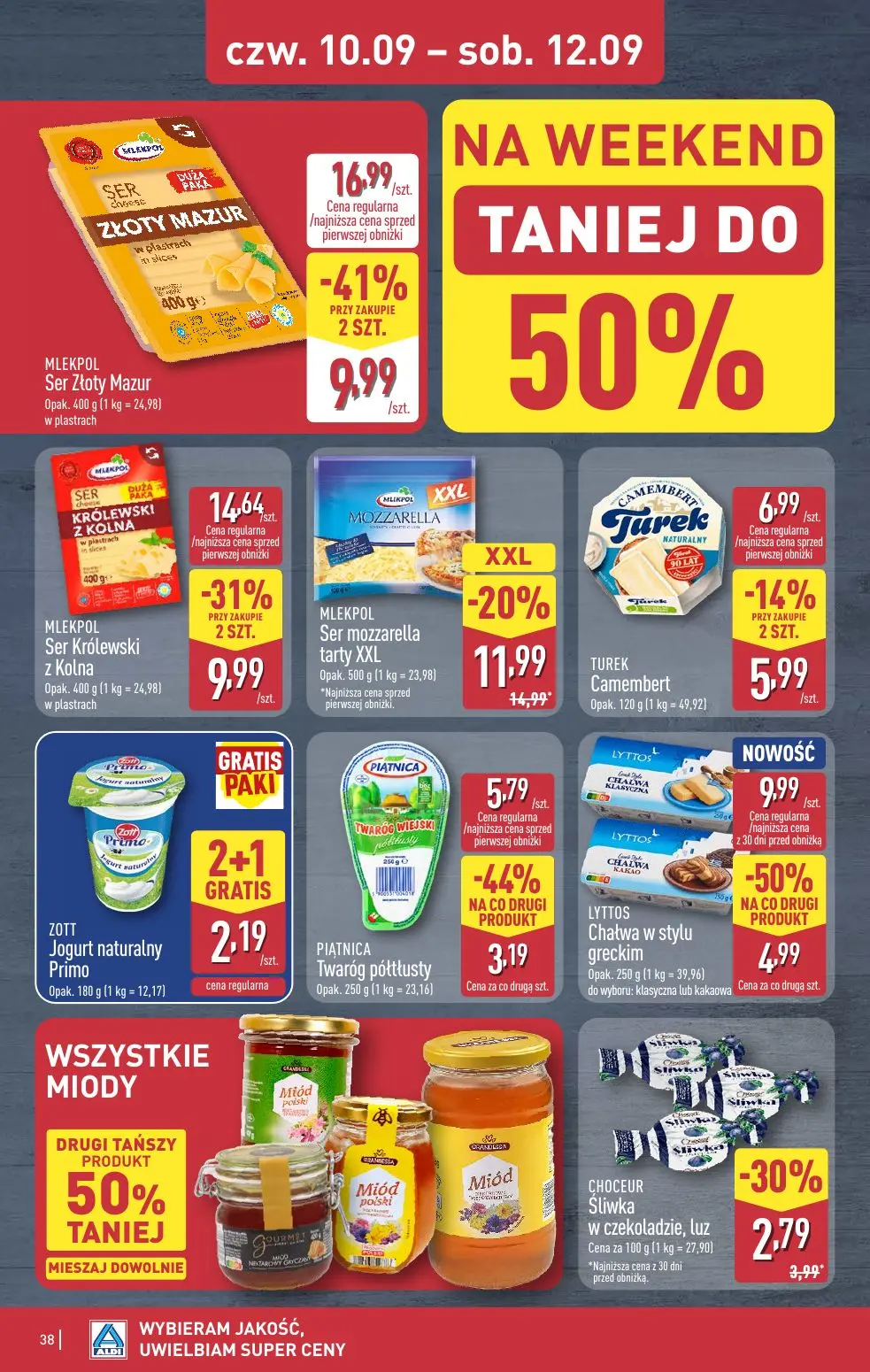 gazetka promocyjna ALDI Wybieram ALDI 🛒 - Strona 38