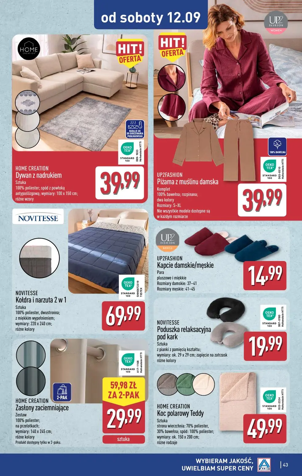 gazetka promocyjna ALDI Wybieram ALDI 🛒 - Strona 43