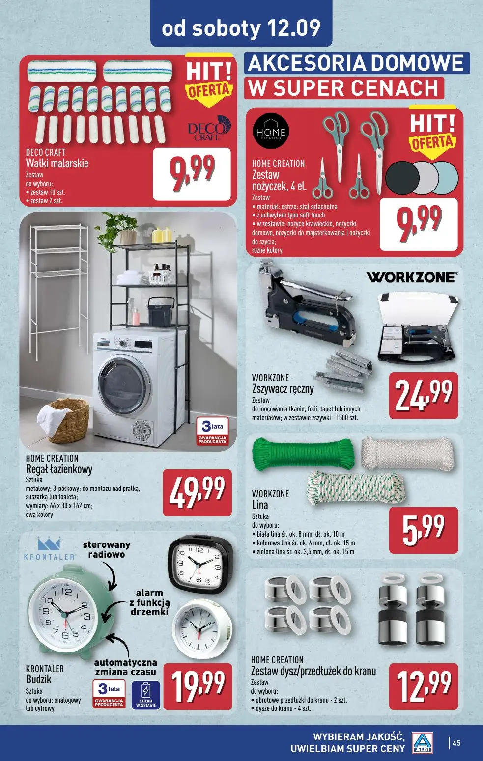 gazetka promocyjna ALDI Wybieram ALDI 🛒 - Strona 45