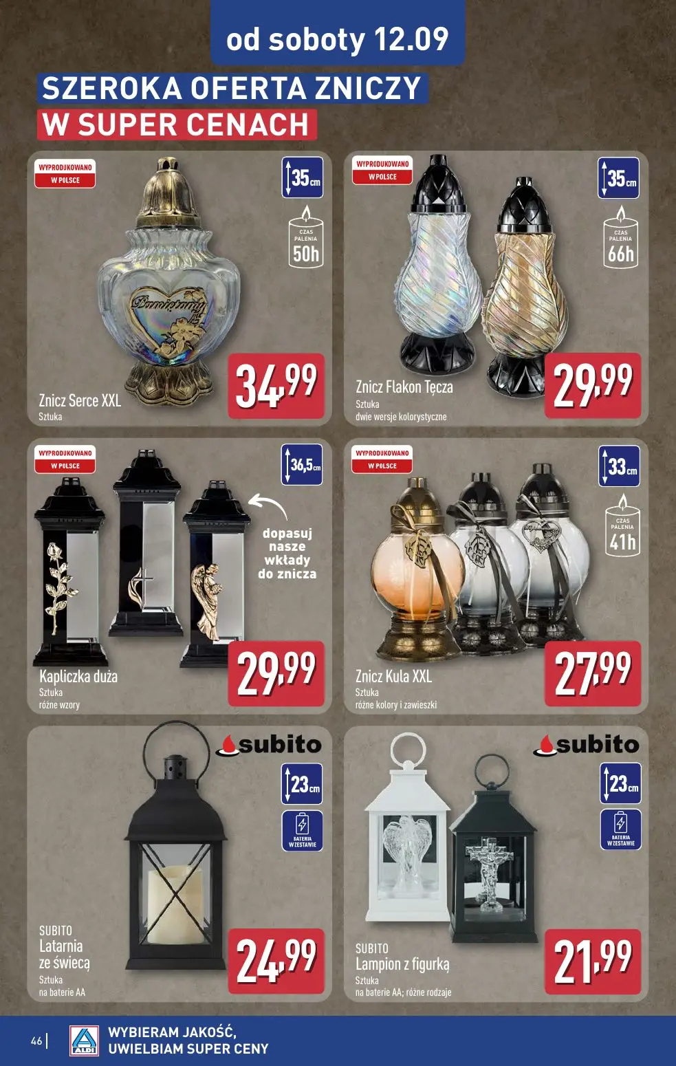 gazetka promocyjna ALDI Wybieram ALDI 🛒 - Strona 46