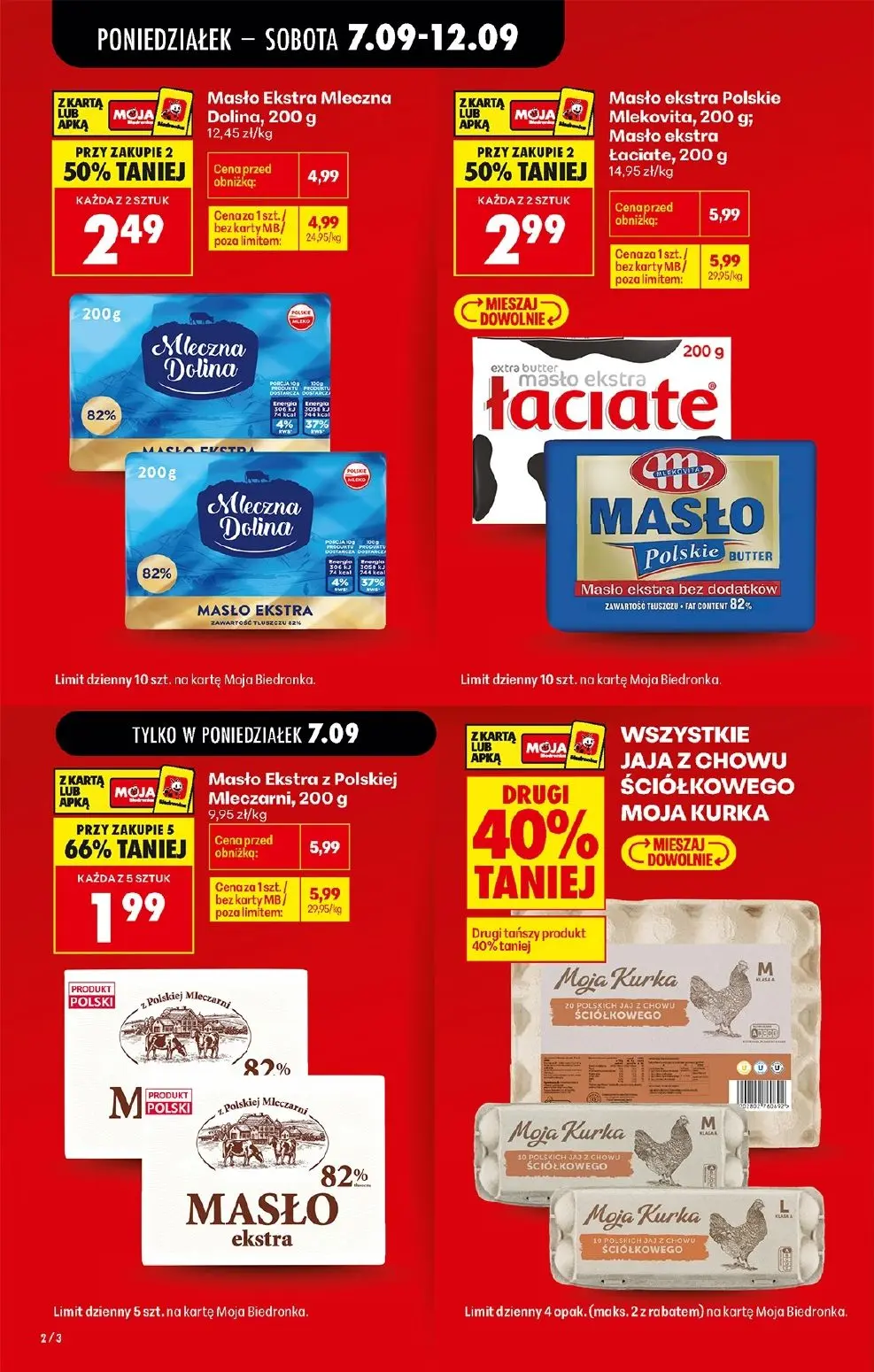 gazetka promocyjna Biedronka Od poniedziałku - Strona 2