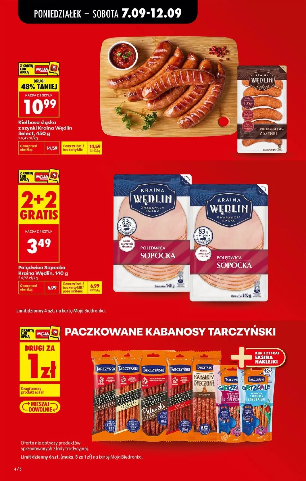 gazetka promocyjna Biedronka Od poniedziałku - Strona 4