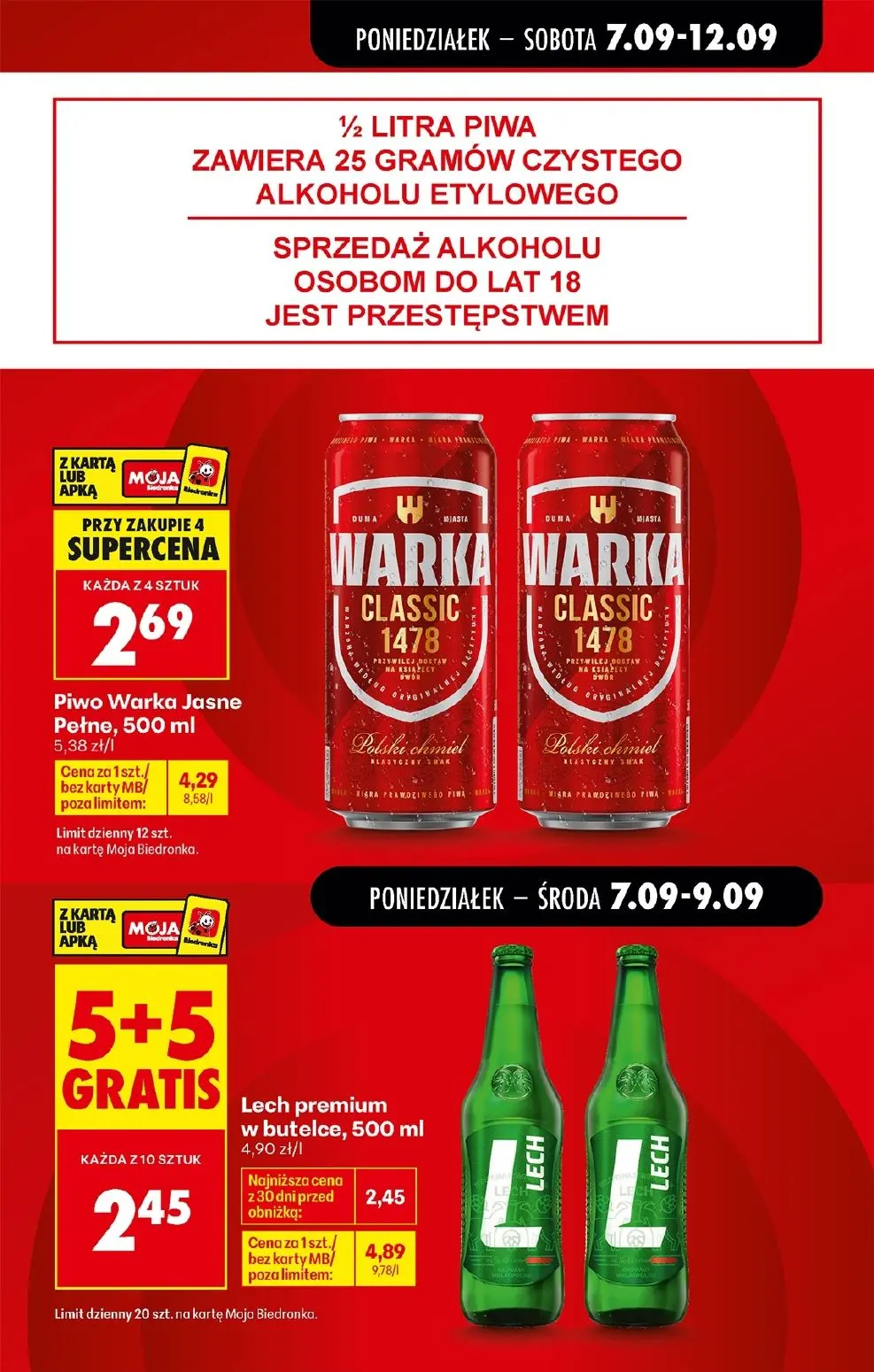 gazetka promocyjna Biedronka Od poniedziałku - Strona 9