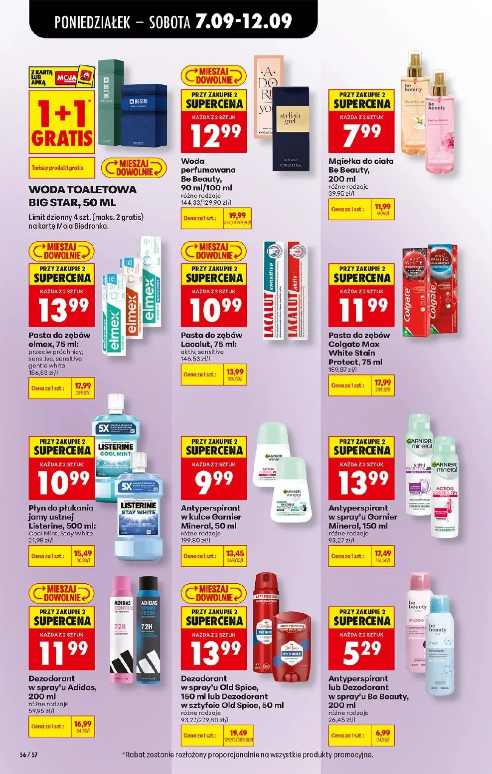 gazetka promocyjna Biedronka Od poniedziałku - Strona 72
