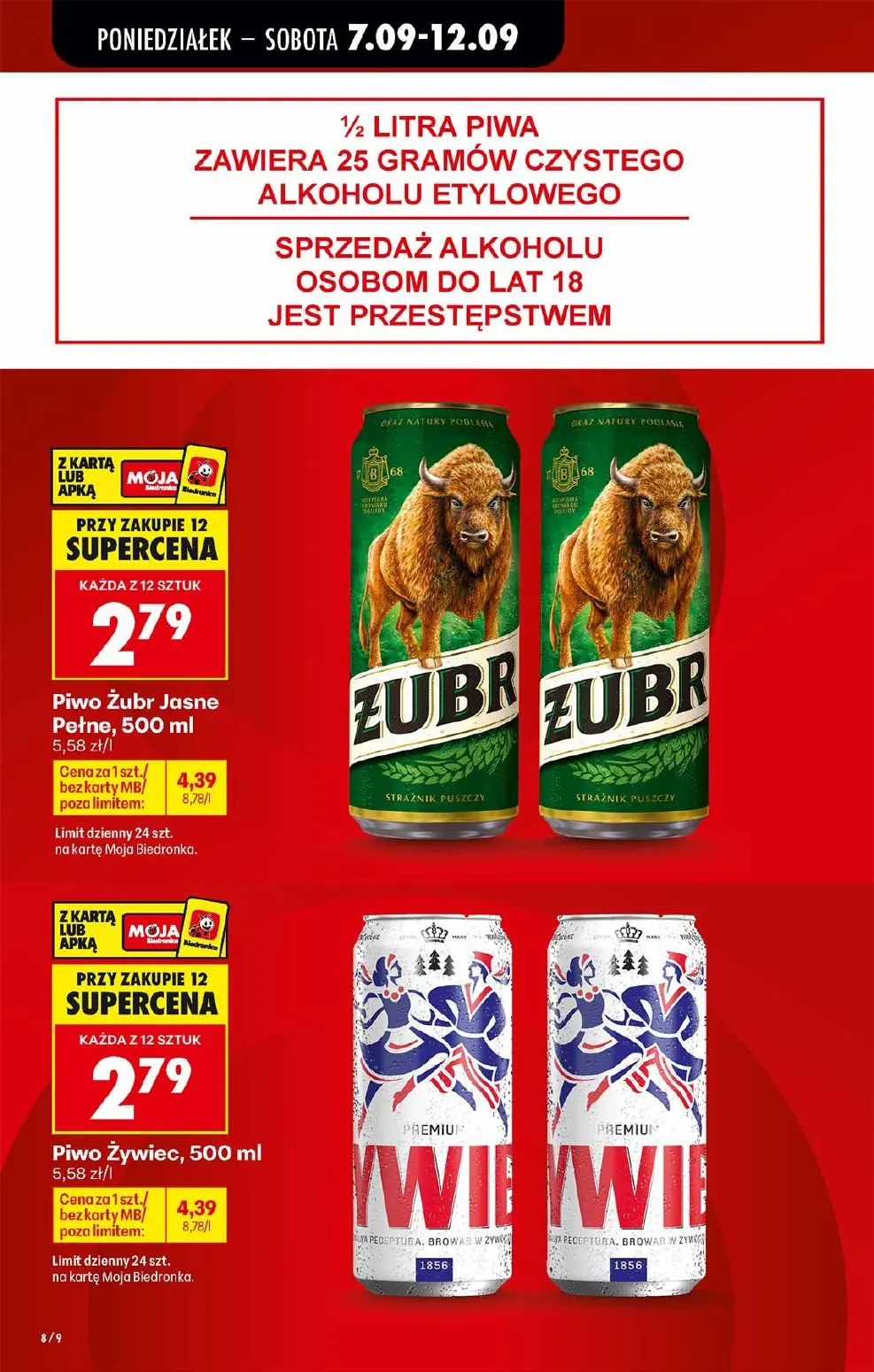 gazetka promocyjna Biedronka Lada tradycyjna. Od poniedziałku - Strona 8