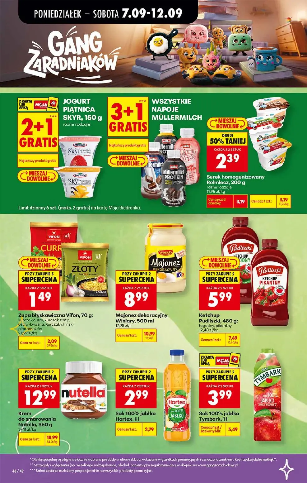 gazetka promocyjna Biedronka Lada tradycyjna. Od poniedziałku - Strona 48