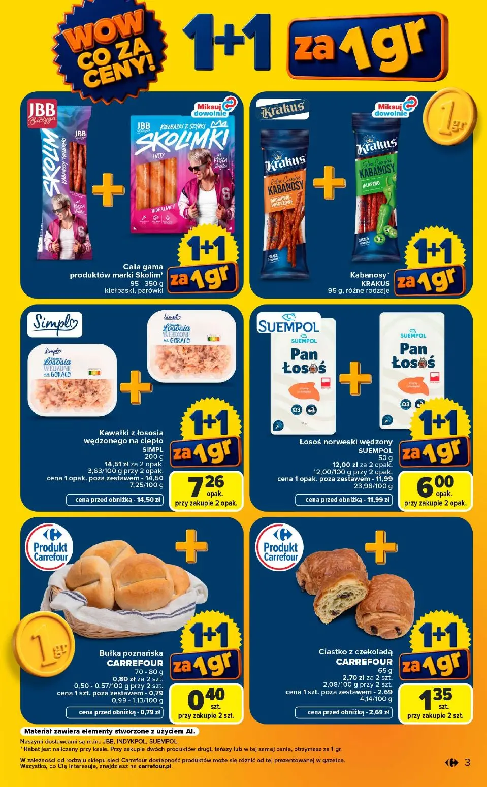 gazetka promocyjna Carrefour Wow co za ceny - Strona 3