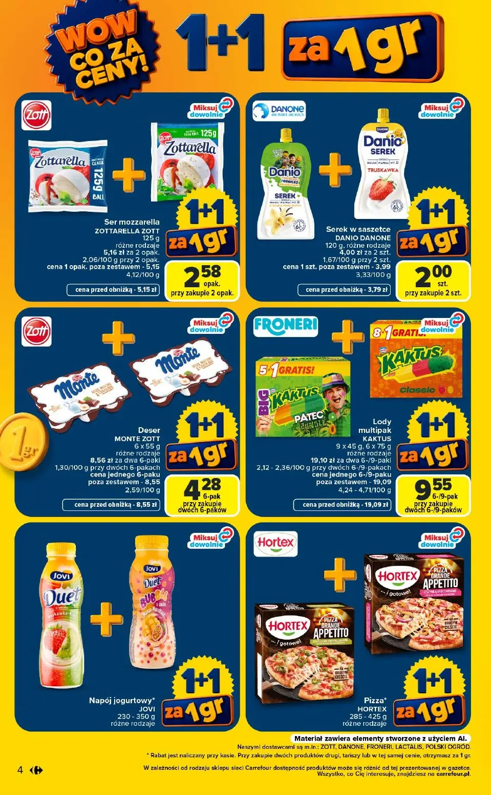 gazetka promocyjna Carrefour Wow co za ceny - Strona 4
