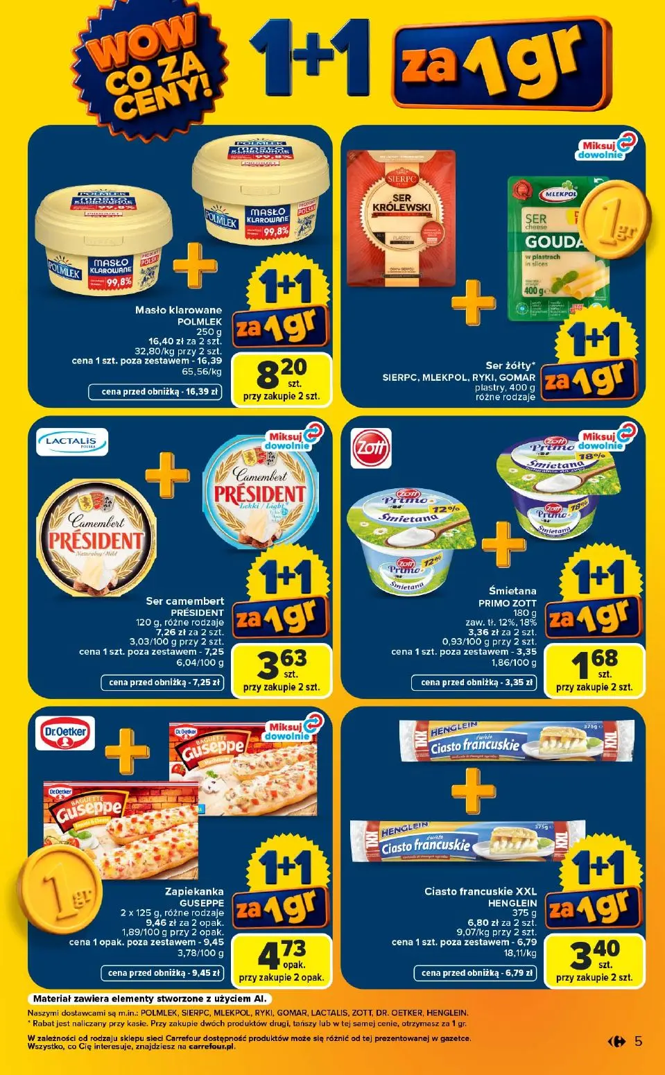gazetka promocyjna Carrefour Wow co za ceny - Strona 5