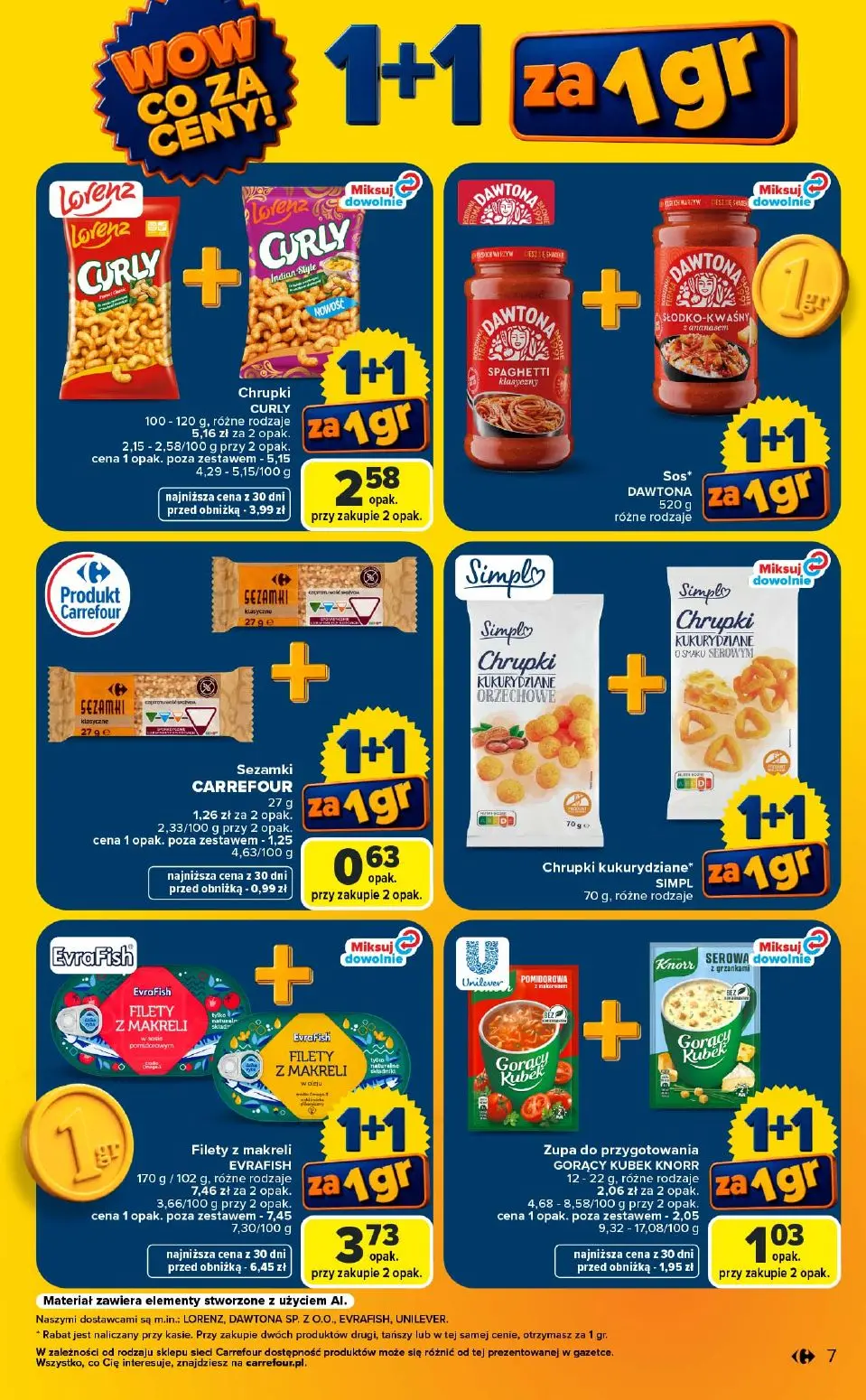 gazetka promocyjna Carrefour Wow co za ceny - Strona 7