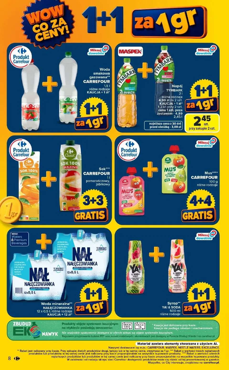 gazetka promocyjna Carrefour Wow co za ceny - Strona 8