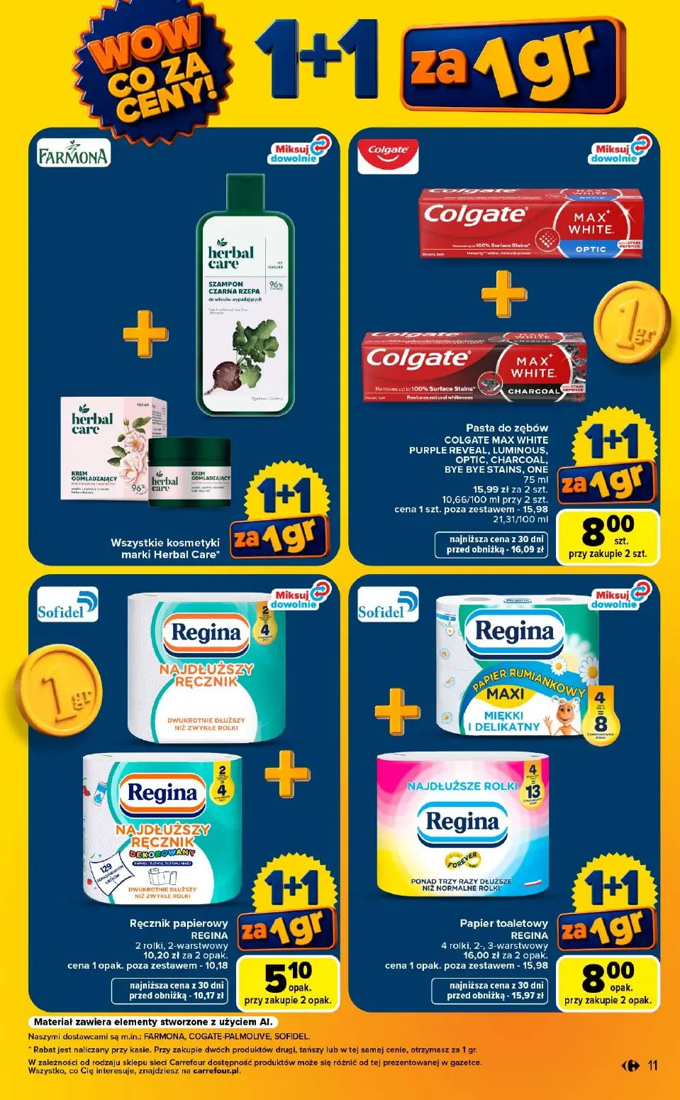 gazetka promocyjna Carrefour Wow co za ceny - Strona 11