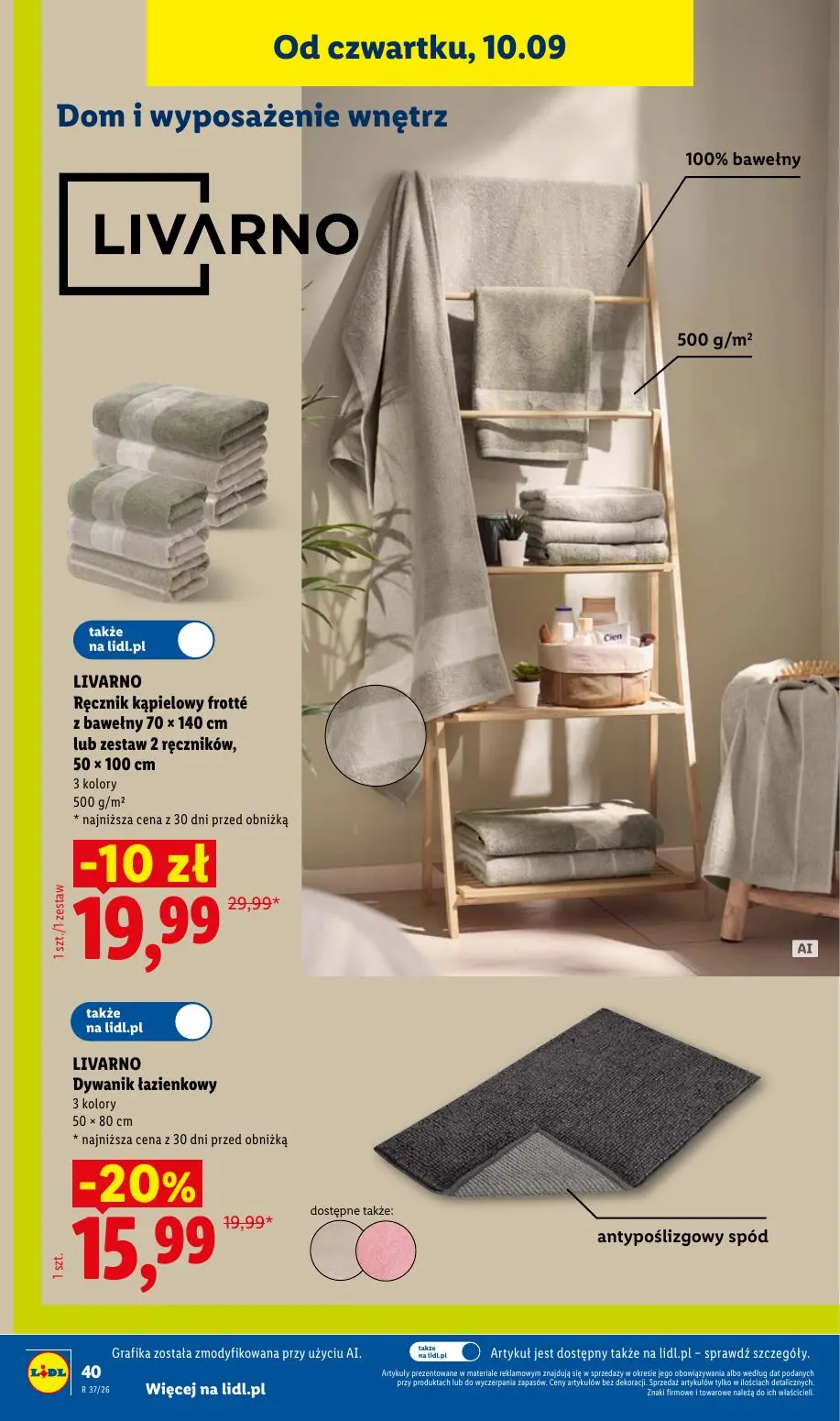 gazetka promocyjna LIDL Od poniedziałku - Strona 46