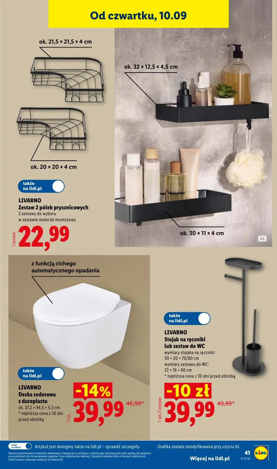 gazetka promocyjna LIDL Od poniedziałku - Strona 47