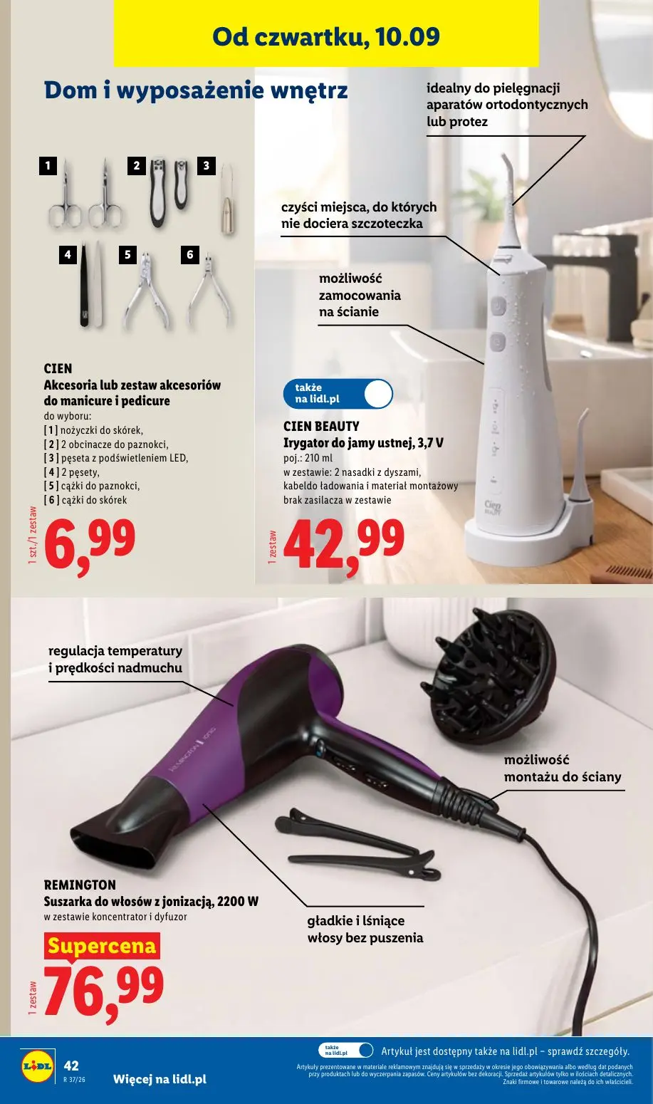 gazetka promocyjna LIDL Od poniedziałku - Strona 48